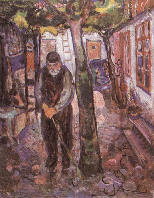 Edvard Munch The Old Man